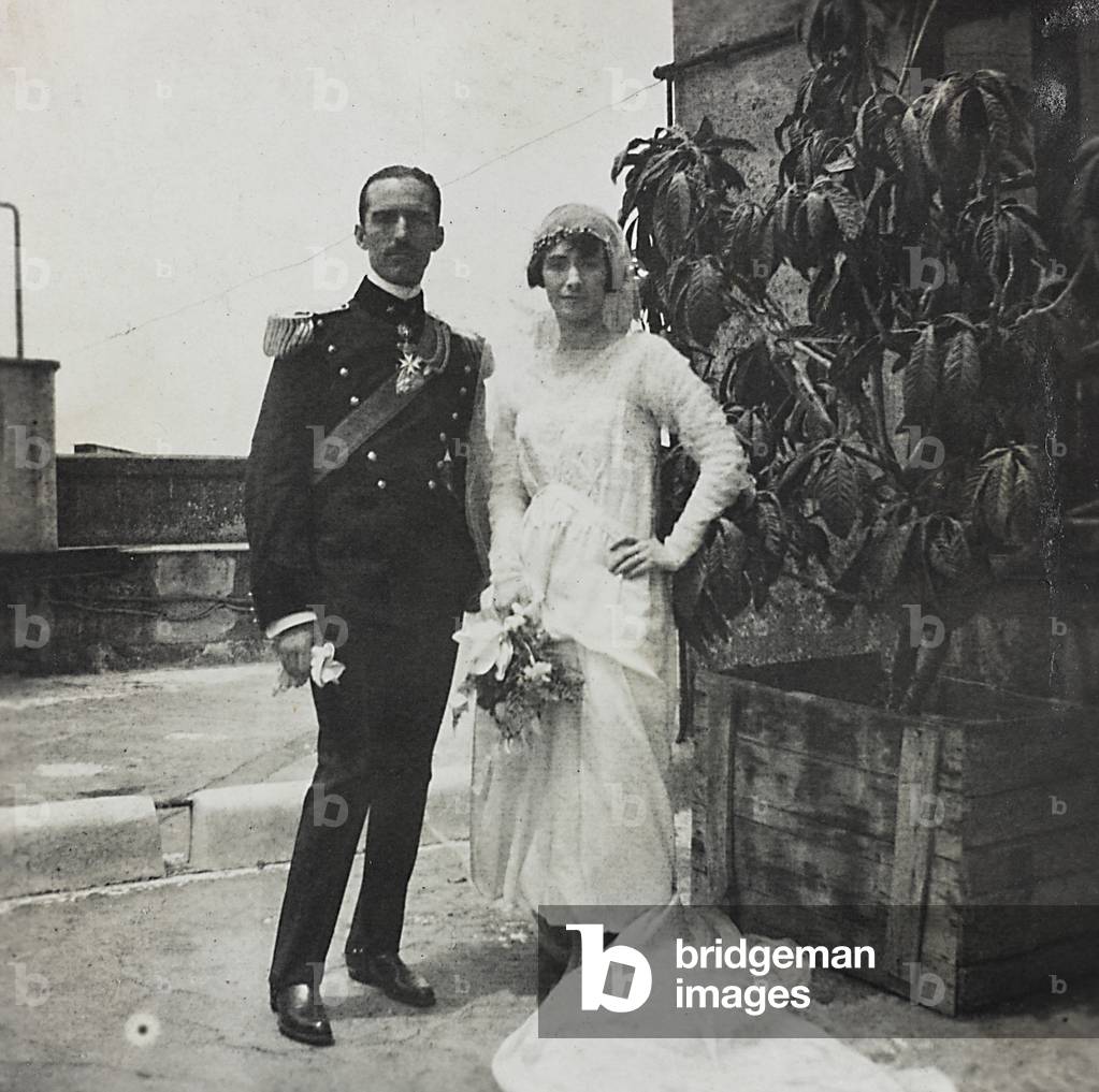 A married couple; the support contains the indication 