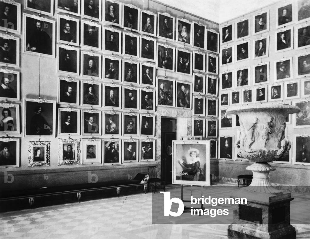 Self-portrait room, the Uffizi Gallery