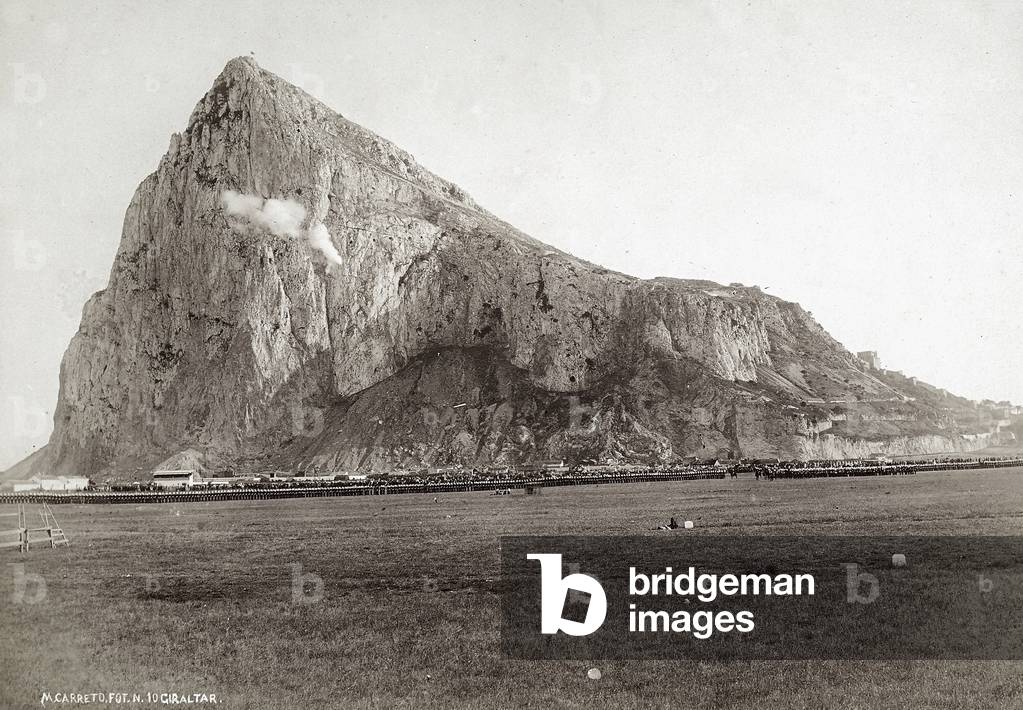 The promontory of Gibraltar, in Spain