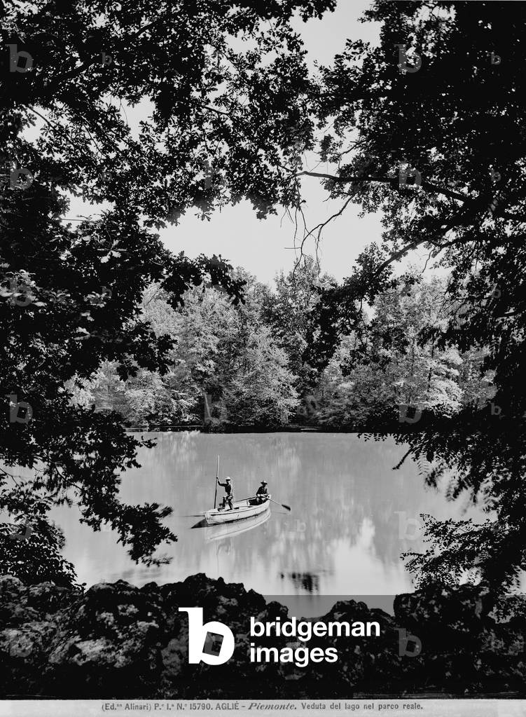 Lake Agliè near Turin