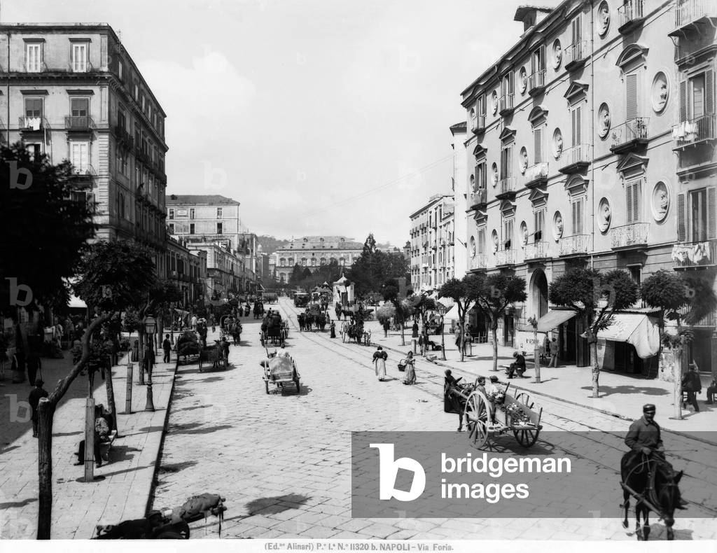 Via Foria in Naples