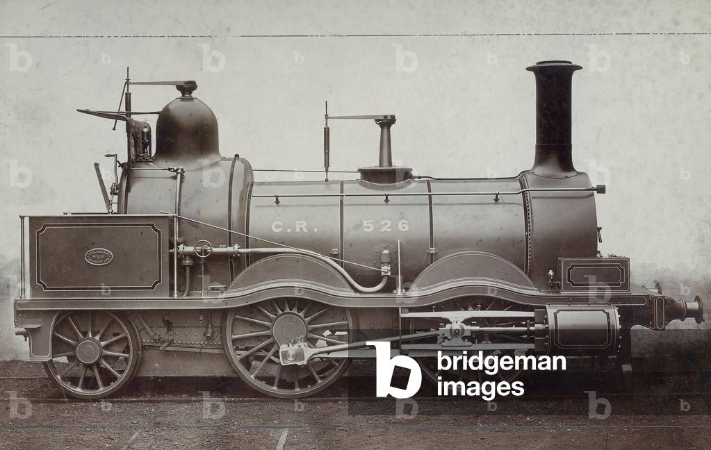 A locomotive made by Nielson and Co. of Glasgow