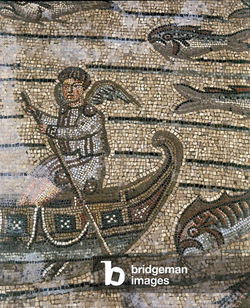 Detail of Floor of the early Christian Basilica of Aquileia, Udine