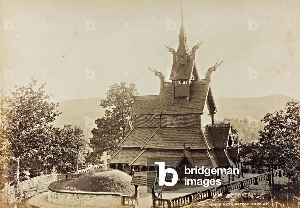 Stave Church near Bergen, Norway