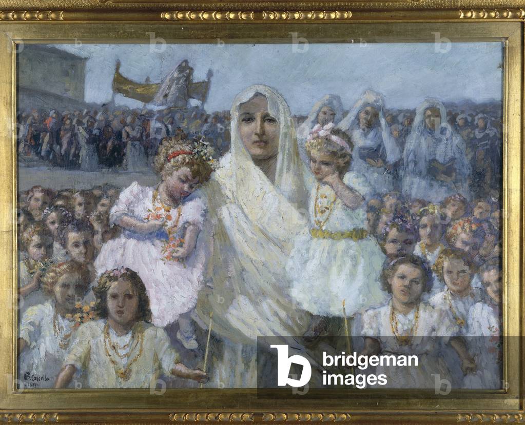 Procession of the Virgins of Rapino, 1887