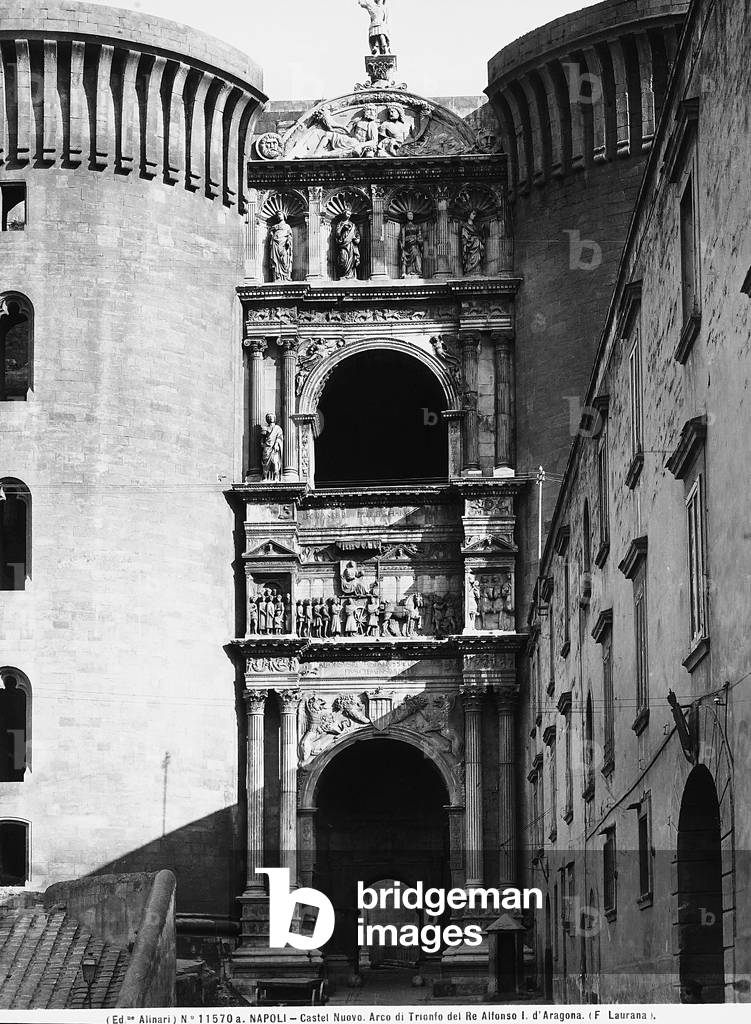 The Triumphal Arch of Castel Nuovo, in Naples