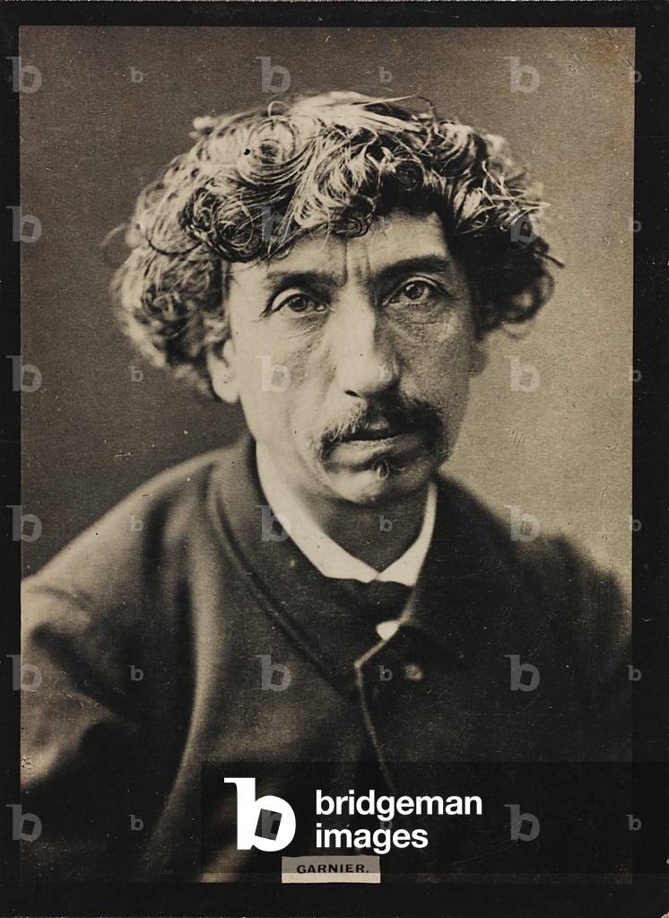 Portrait of Charles Garnier, c1865-1875 (photo)