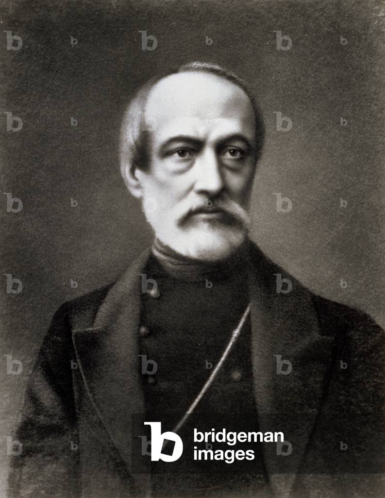Half-length portrait of the celebrated Giuseppe Mazzini