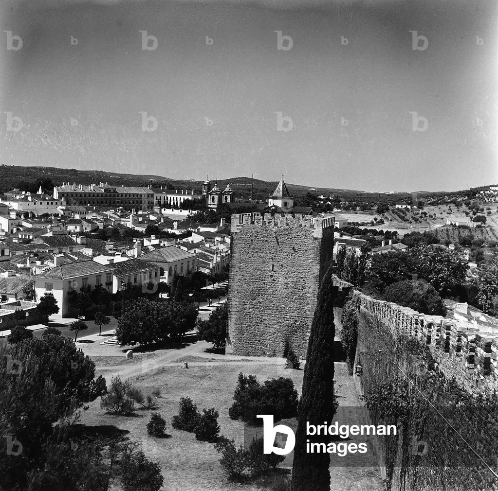 The city walls of Vila Viçosa, Portugal