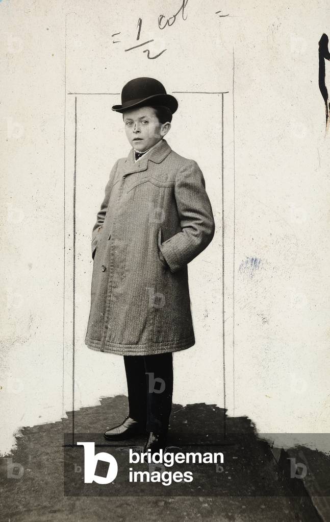 Portrait of the actor Delphin, a dwarf .