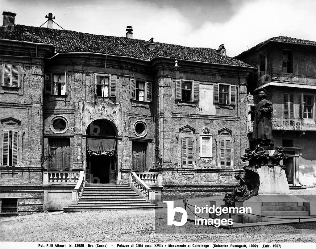 Monument to Cottolegno, Bra, Province of Cuneo