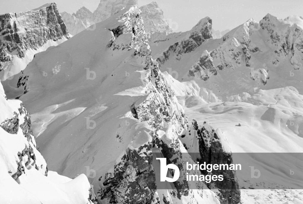 Snowy mountain, Cortina d'Ampezzo