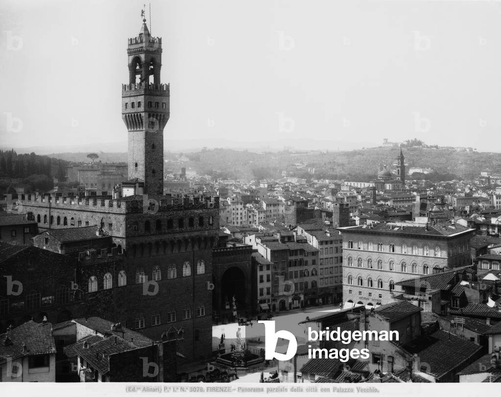 Veduta di Firenze con Palazzo Vecchio