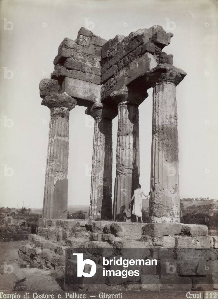 The Temple of Dioscuri (or Castore and Pollux) at Agrigento