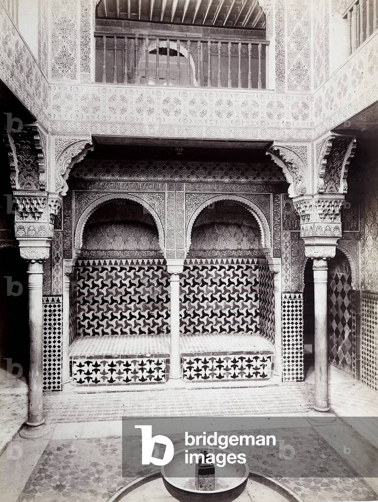 The Salon del las Camas in the Palace of the Alhambra, in Granada