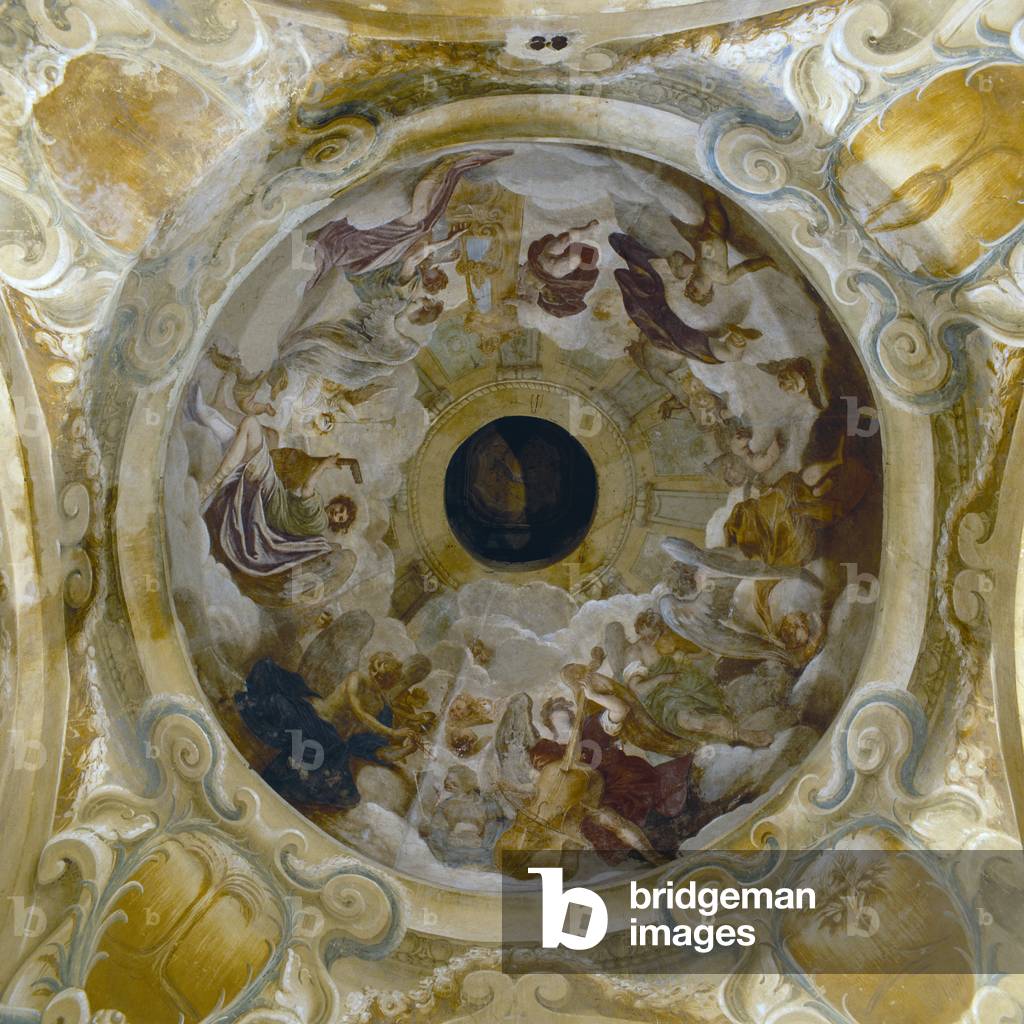 Painted cupola, 1685-86 (fresco)