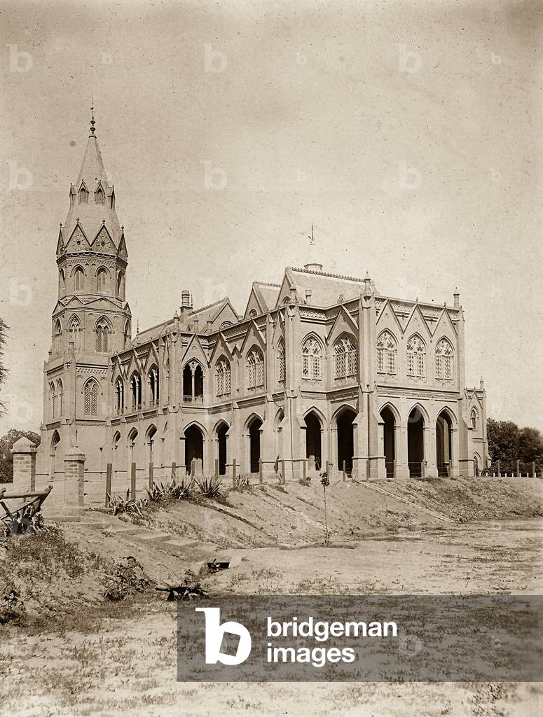 View of Government College, in Lahore, Pakistan