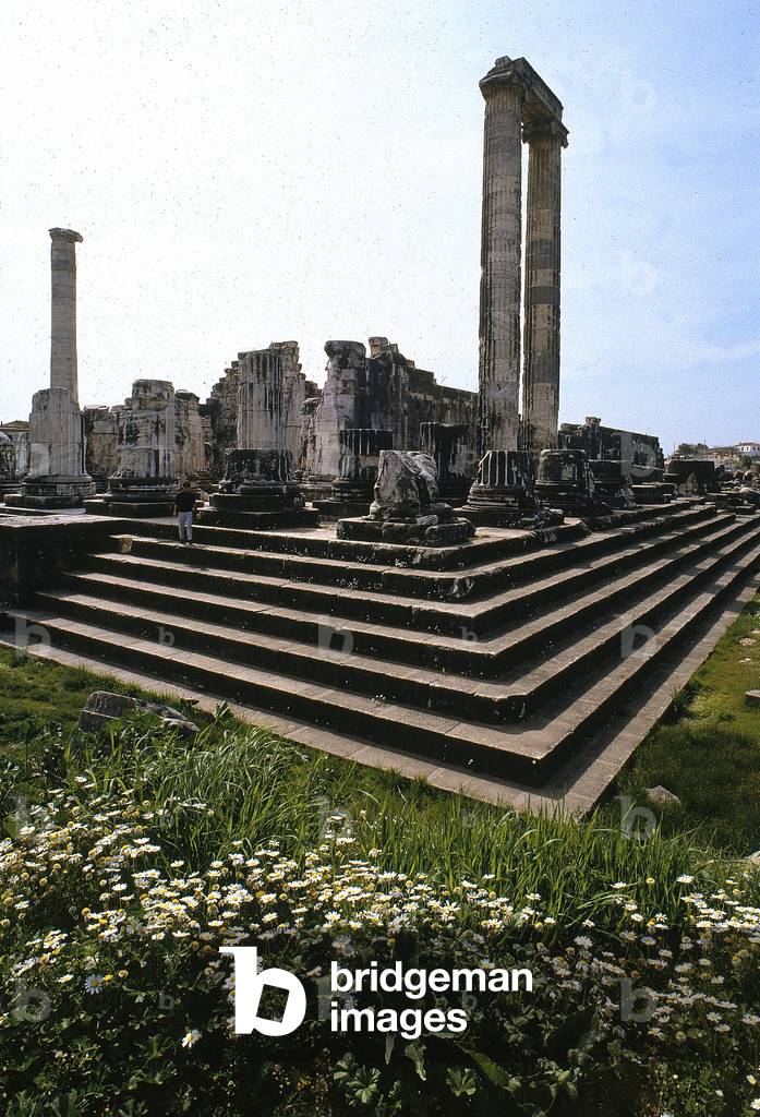 The Temple of Apollo in Didyma in Turkey