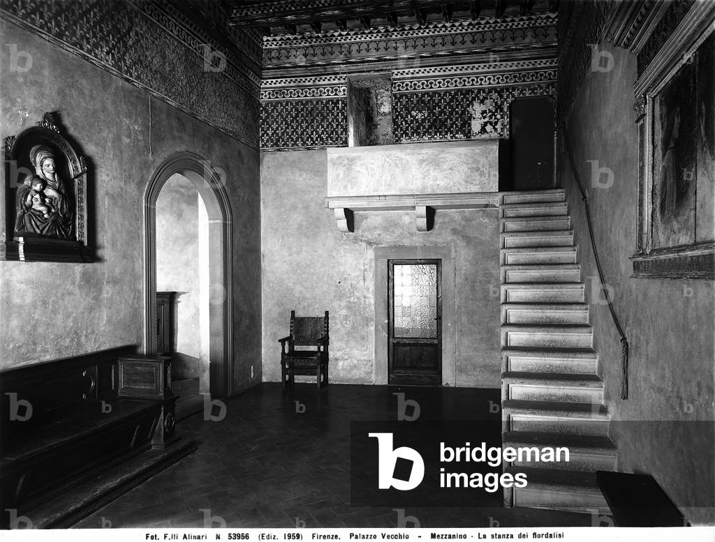 The Sala dei Fiordalisi, in the Palazzo Vecchio (present-day seat of the City Council), Florence