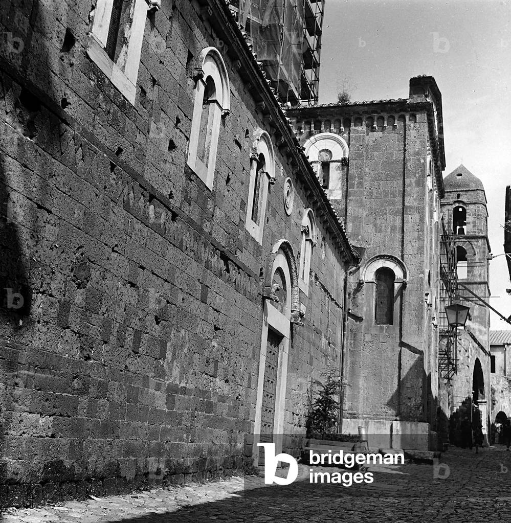 Side of the Cathedral of San Michele in Casertavecchia
