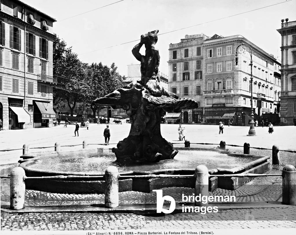 Fountain of Triton in Rome