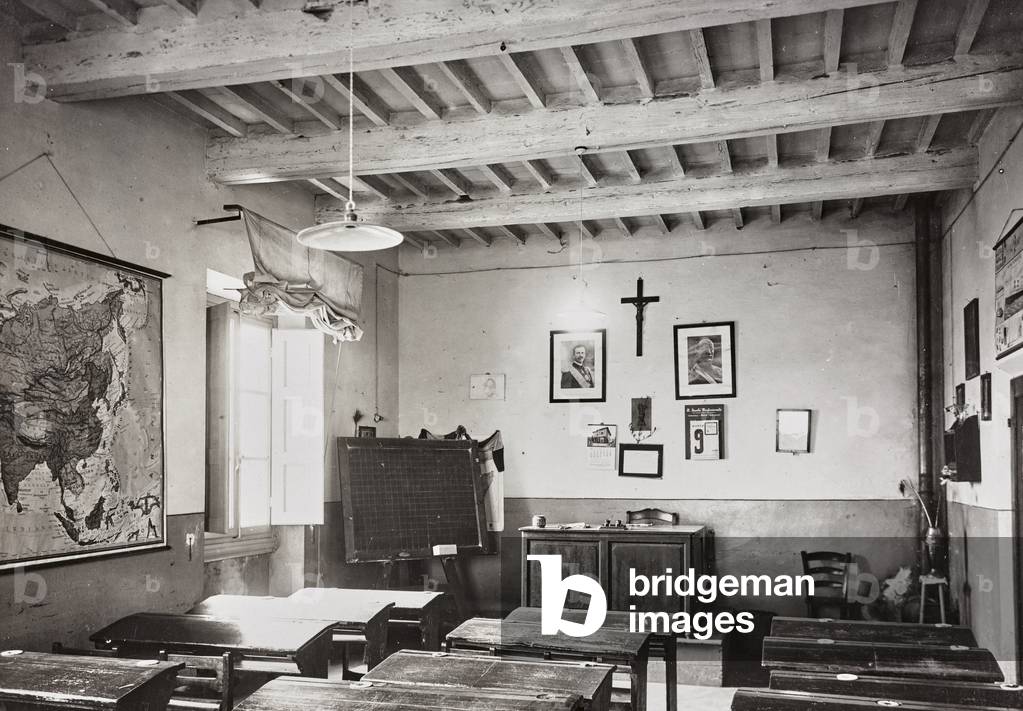Classroom of the Elementary school of Ugnano, Florence