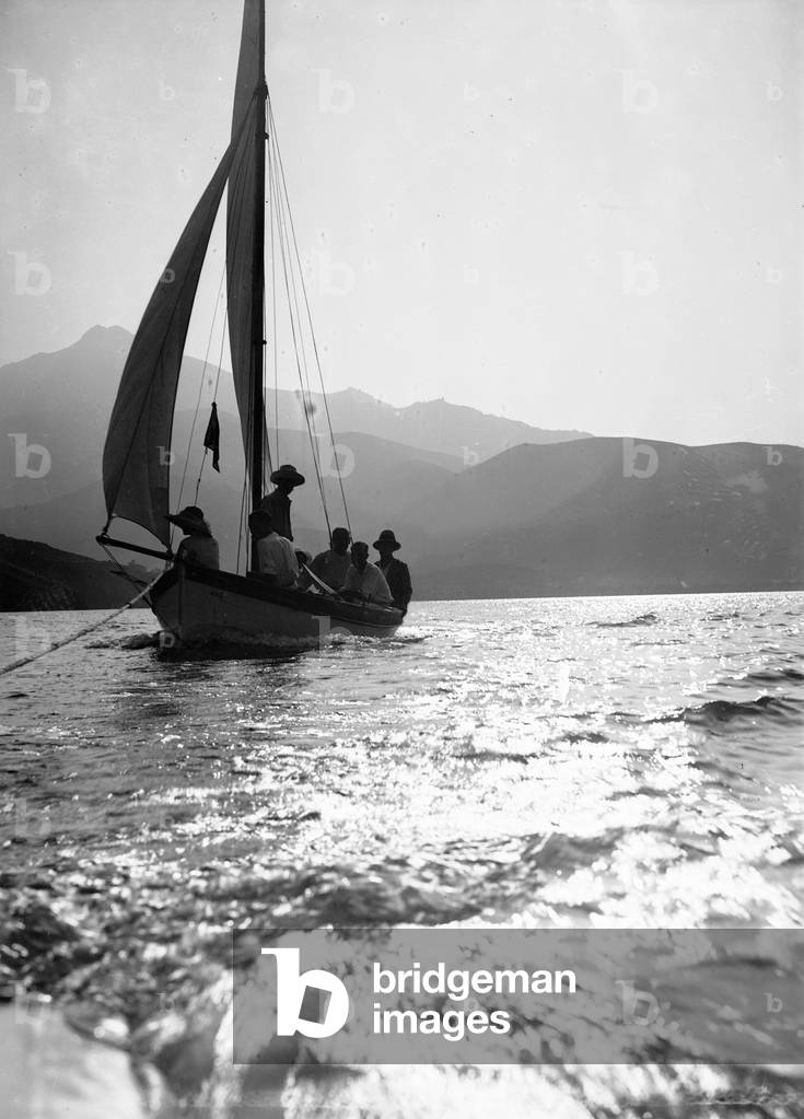 Trip on a sailing boat in the Gulf of Procchio, Marciana, Elba Island
