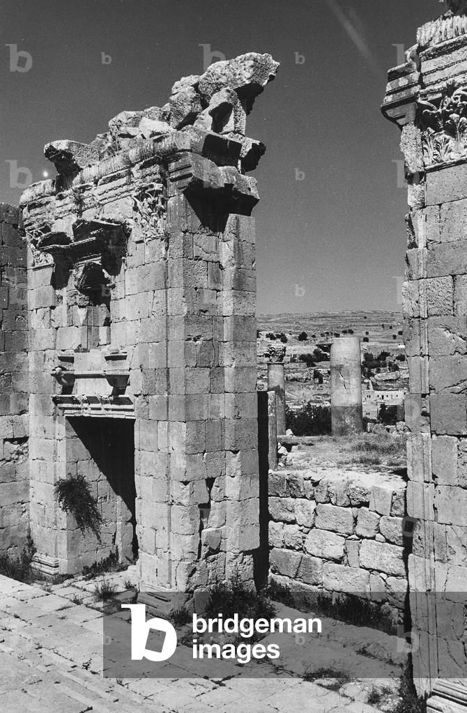 Ruins of the archaeological site of Jerash (ancient Gerasa), Jordan