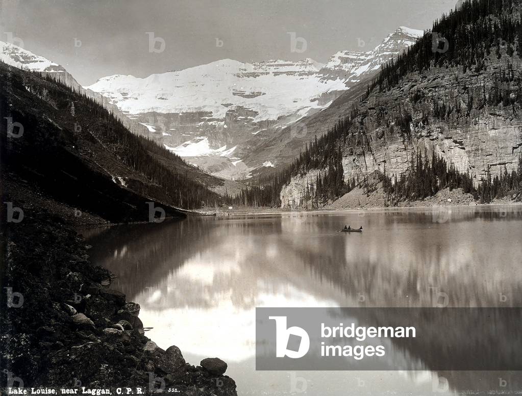 Lake Louise in the Canadian Rocky Mountains.