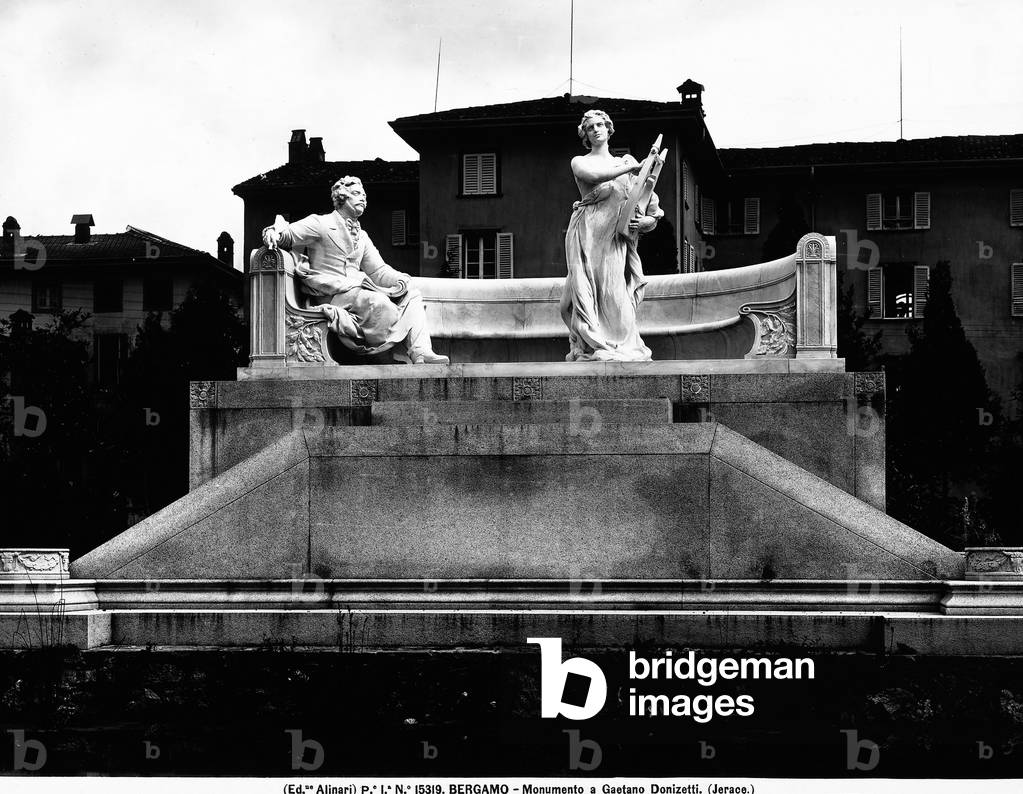 Monument to Gaetano Donizetti (marble)