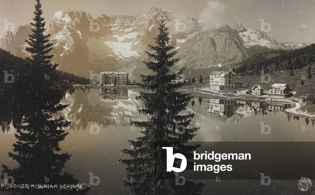 Lake Misurina, with the Sorapiss in the background