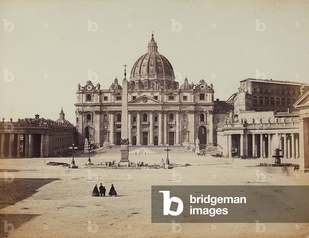 View of Saint Peter's Square, Rome