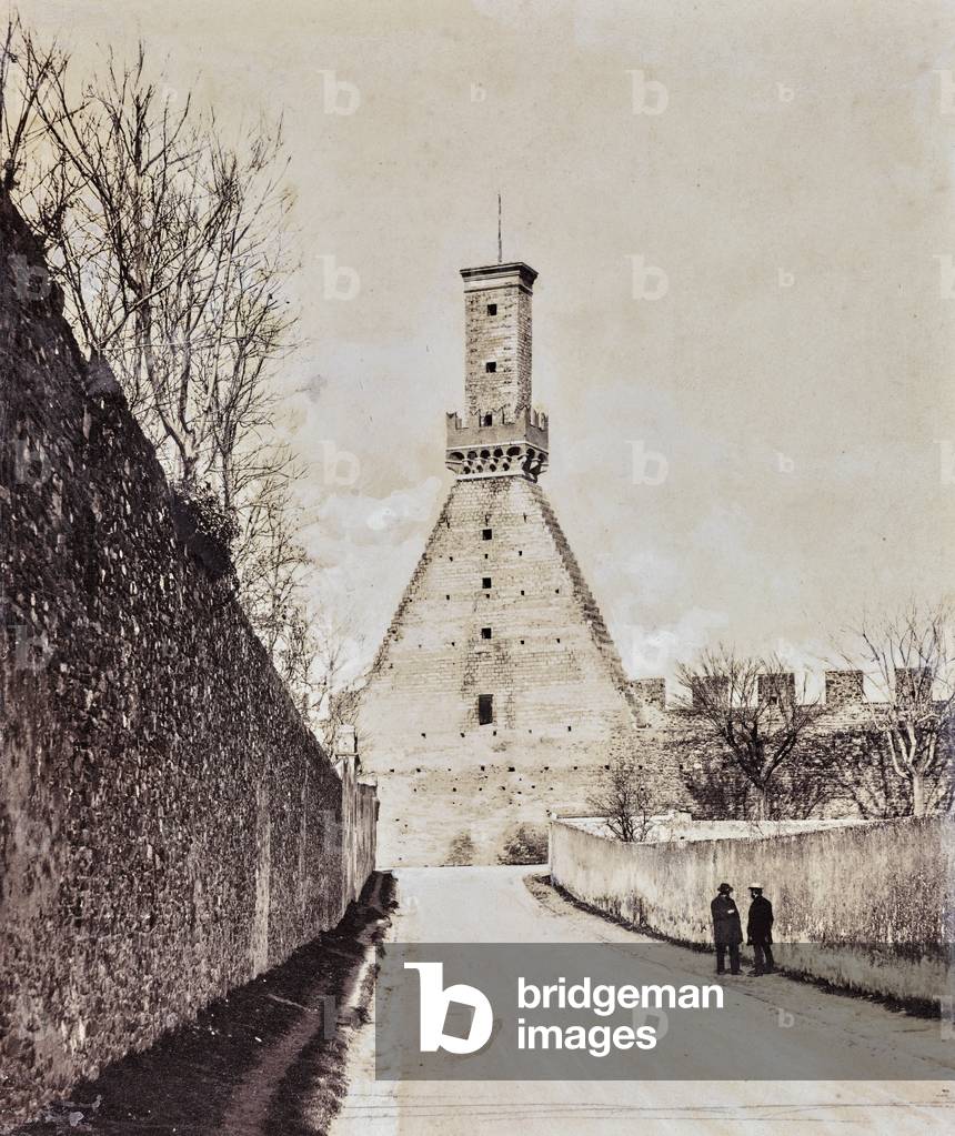 The Torrino Maglio (now destroyed), breather pipe for the water coming from Pratolino, located at the bottom of all 'present-day Via La Marmora, all' height of the city walls