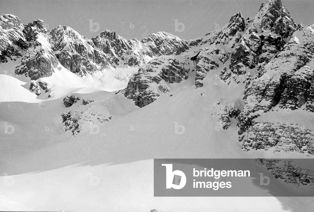 Snowy mountains, Cortina d'Ampezzo