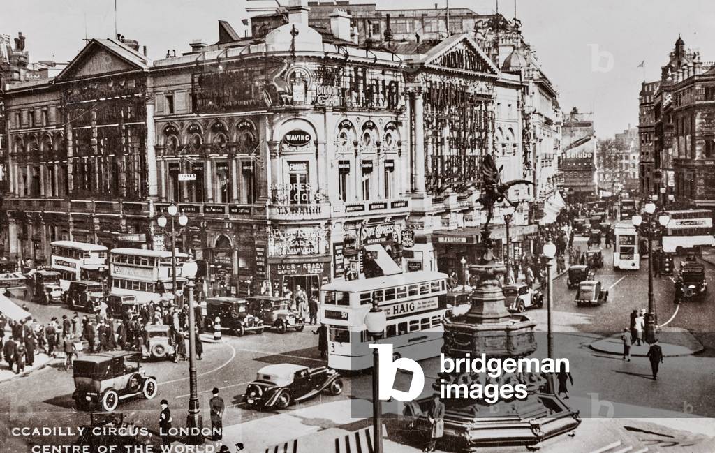 Piccadilly Circus in London