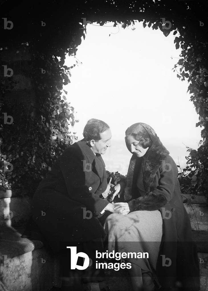 Portrait of couple, Italy