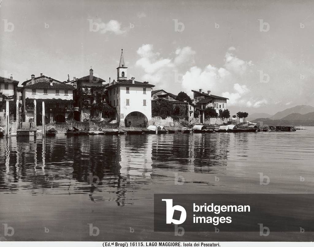 The Island of Fishermen, one of the Borromeo islands that takes its name from the activity of its inhabitants.