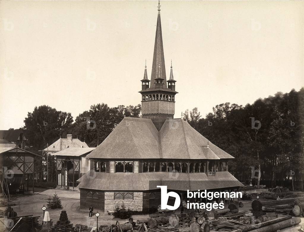 Vienna Universal Exhibition of 1873: Hungarian forest administration pavilion