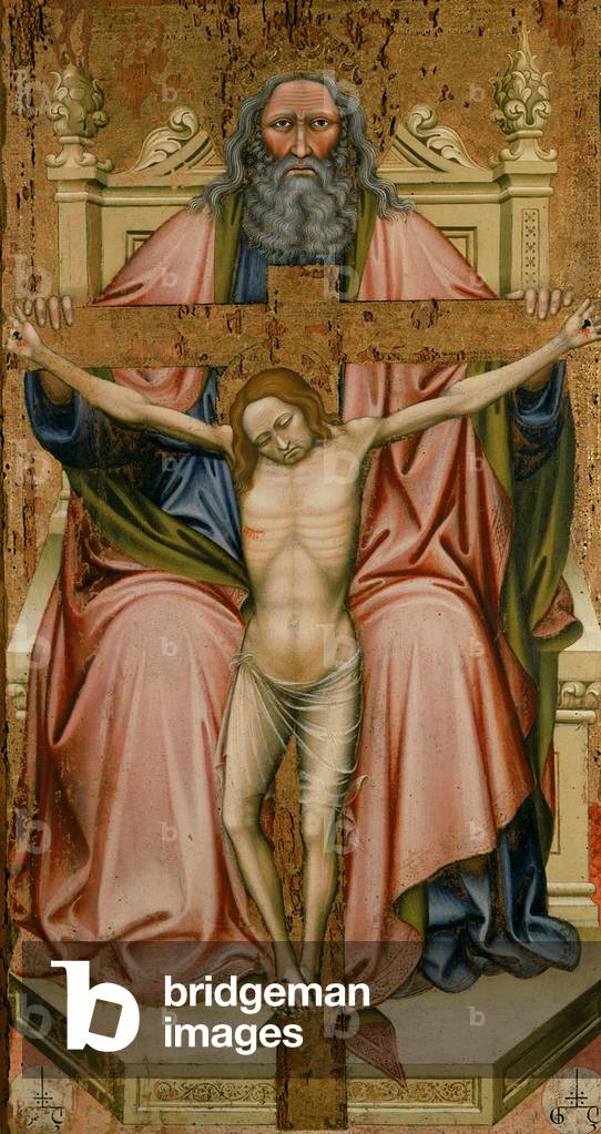 The Trinity, by the Maestro G.Z., in the Pinacoteca Nazionale in Ferrara
