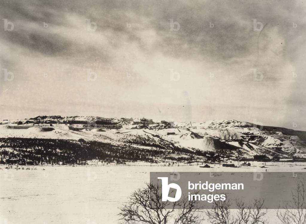 Kiruna mountains in Sweeden