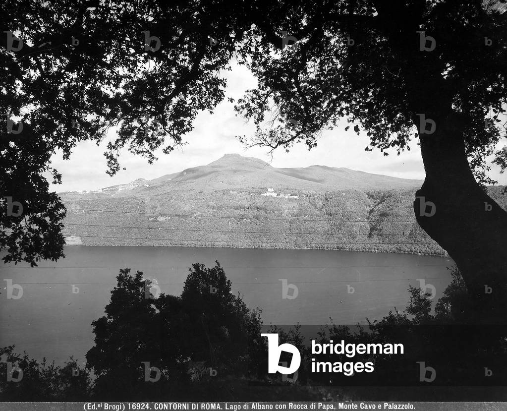 View of Lake Albano.