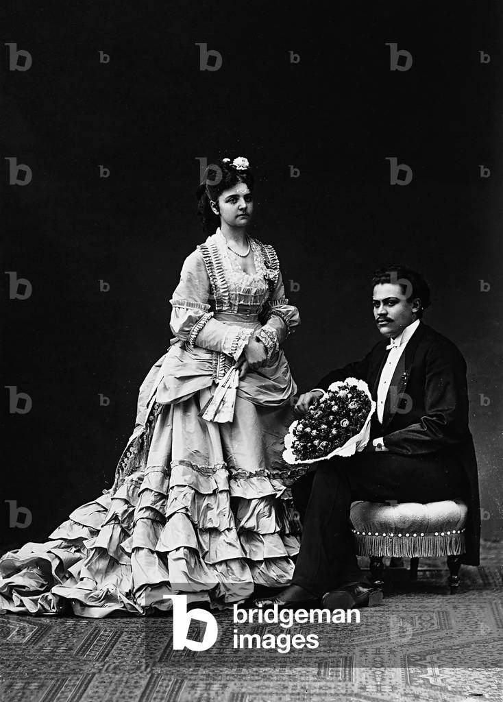 Portrait of young couple