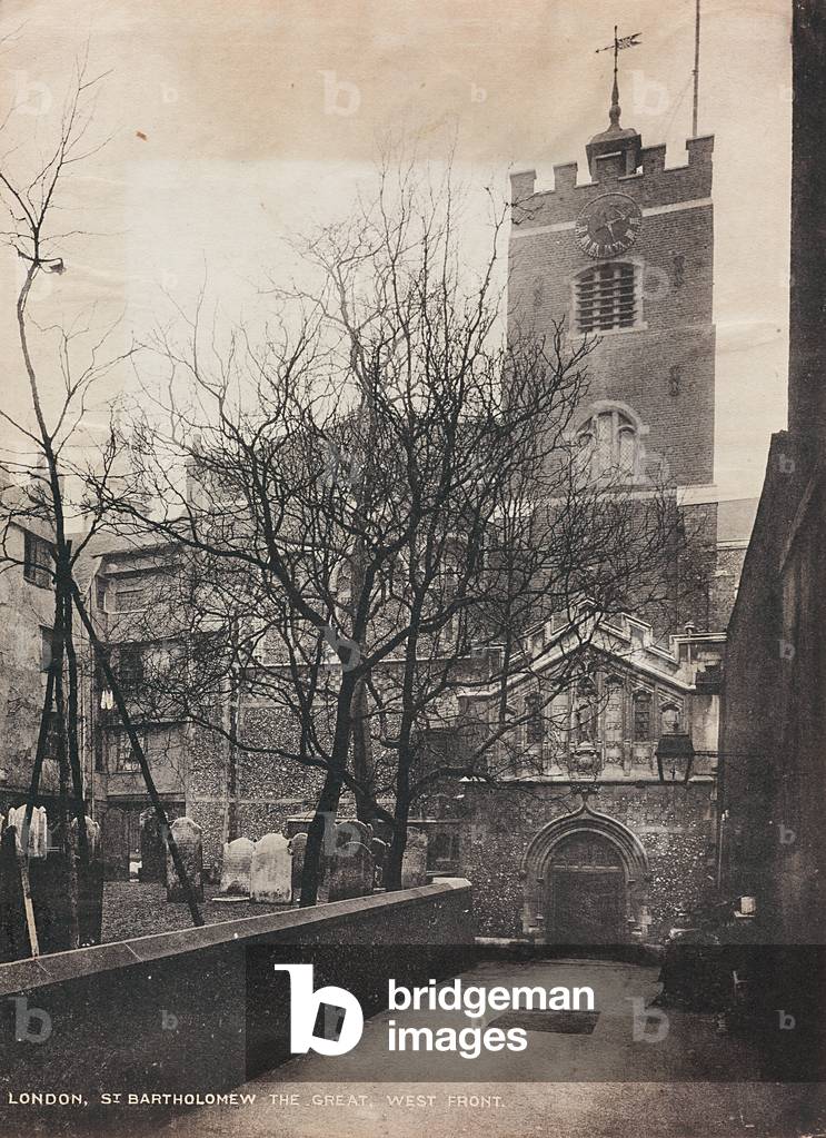 The Church of St. Bartholomew the Great in London
