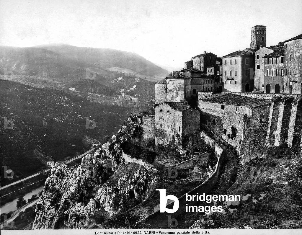 Panoramic view of Narni.