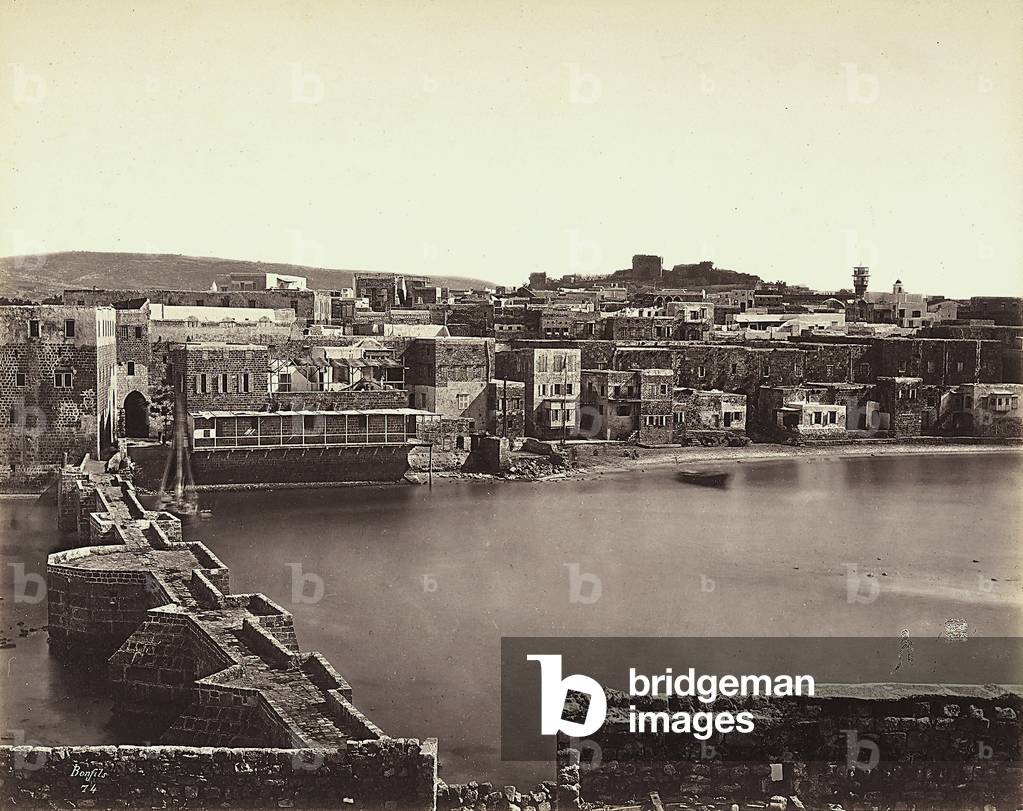 Panoramic view of a city in Isreal