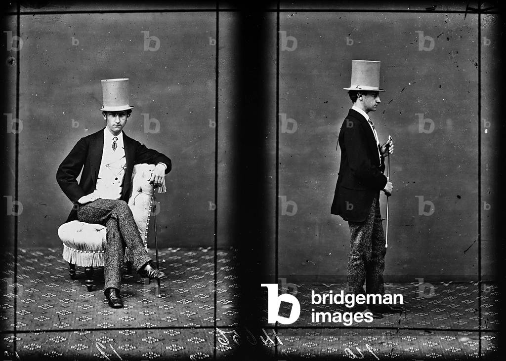 Portrait of a young gentleman Kermel, multiple image