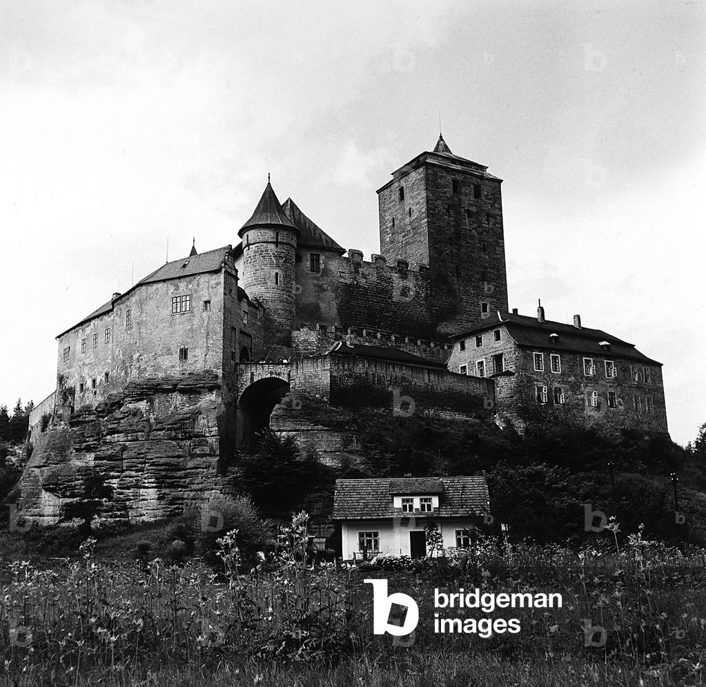 View of the Castle of Kost in Podkost, Czech Republic