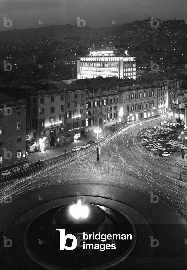 Night view of city