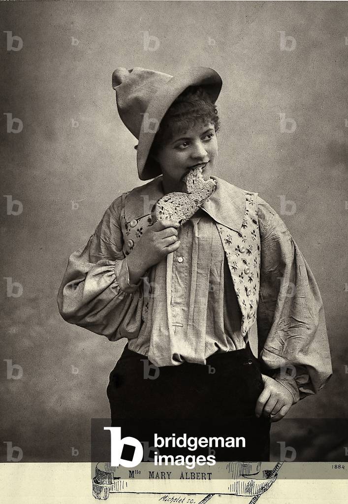 The actress Mary Albert