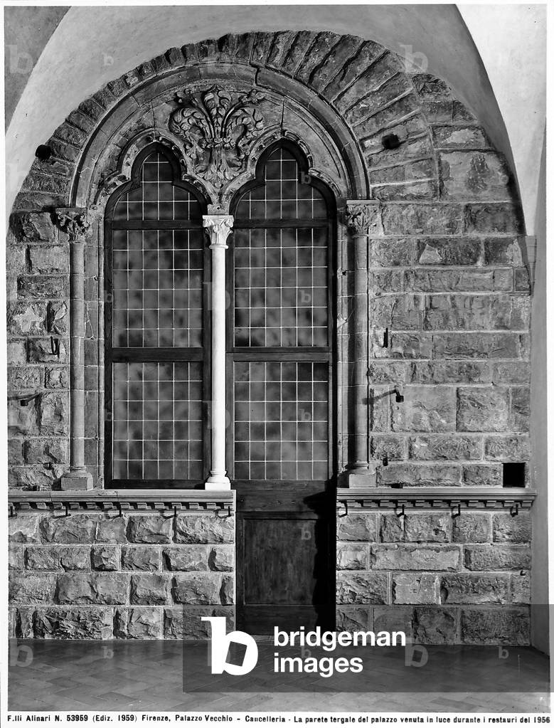 Rear wall of the Chancellery of Palazzo Vecchio, Florence